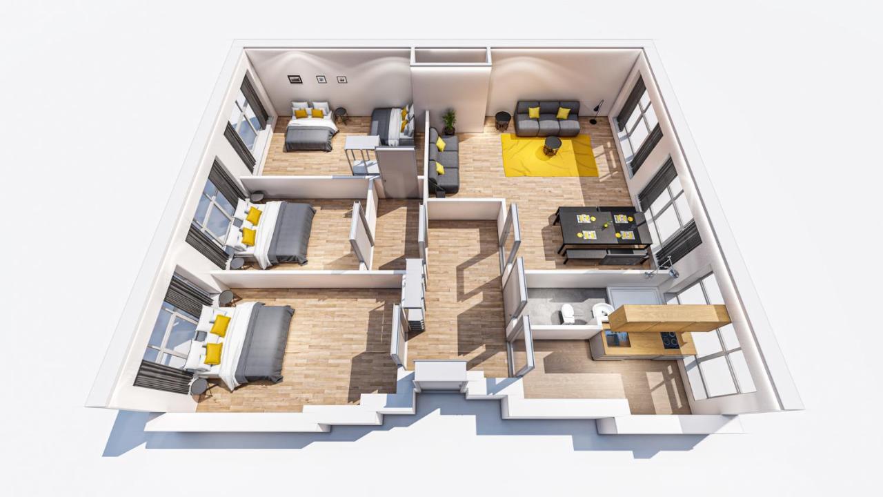 Central +3Br +Big Living Room Next To U-Station Berlin Eksteriør bilde